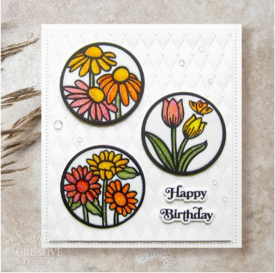Creative Expressions- Sue Wilson- Stained Glass Collection- Tulip Craft Die