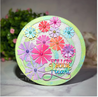 Creative Expressions- Sue Wilson- Mini Expressions- Follow Your Heart Die