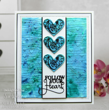 Creative Expressions- Sue Wilson- Mini Expressions- Follow Your Heart Die