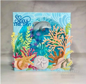 Creative Expressions- Sue Wilson- Mini Expressions- Seas The Day Craft Die