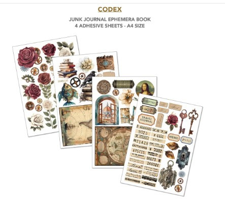 Ciao Bella Junk Journal Ephemera Book Codex A4 36pgs