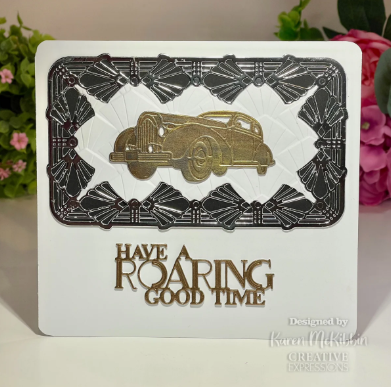 Creative Expressions -3D Embossing Folder- Art Deco Rhapsody 5 in x 7 in