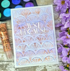 Creative Expressions- 3D Embossing Folder- Art Deco Arches 5 in x 7 in