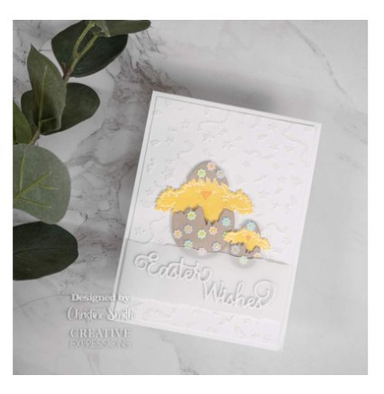 Creative Expressions- DL Stencil 4 in x 8 in (10.0 x 20.3 cm)- Party Confetti