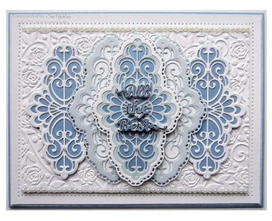 Creative Expressions- Sue Wilson- Mini Shadowed Sentiments- All the Best