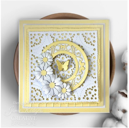 Creative Expressions- Jamie Rodgers- Wings of Wonder- Butterfly Circle Frame Craft Die
