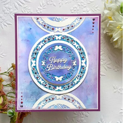 Creative Expressions- Jamie Rodgers- Wings of Wonder- Butterfly Circle Frame Craft Die