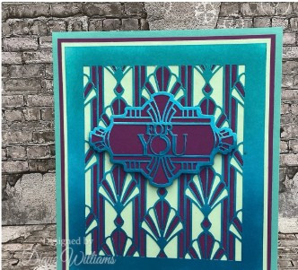 Creative Expressions- Sue Wilson- Mini Expressions- Art Deco For You Craft Die