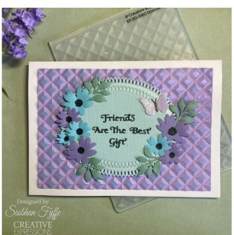 Creative Expressions- Sue Wilson- Mini Shadowed Sentiments- Friends Are The Best Gift Dies