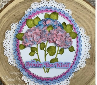 Creative Expressions- Sue Wilson- Mini Shadowed Sentiments- You're Too Kind Craft Die