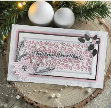 Creative Expressions- Sue Wilson- Festive Collection- Christmas Greetings Die