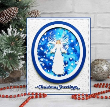 Creative Expressions- Sue Wilson- Festive Collection- Christmas Greetings Die