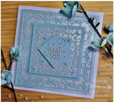 Creative Expressions- Jamie Rodgers- Wings of Wonder Collection- Butterfly Square Frame Craft Die