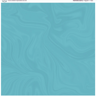 Creative Expressions- 8 in x 8 in Paper Pad- Reflections