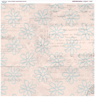 Creative Expressions- 8 in x 8 in Paper Pad- Reflections