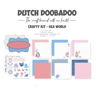 Dutch Doobadoo Crafty Kit Sea World