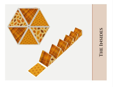 CrafTreat Scrapbook Hexagon Roll up - White 2pcs