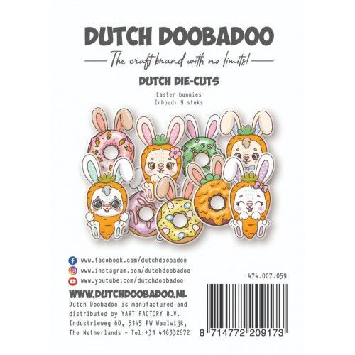 Dutch Doobadoo Dutch Die Cuts - Easter Bunnies