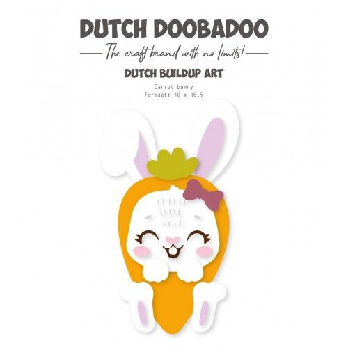 Dutch Doobadoo Dutch Buildup Art Carrot Bunny Layering Stencil