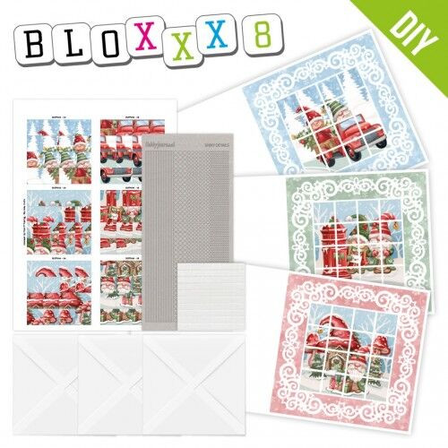 Find It Trading Bloxxx 8 - Gnome for Christmas Card Kit