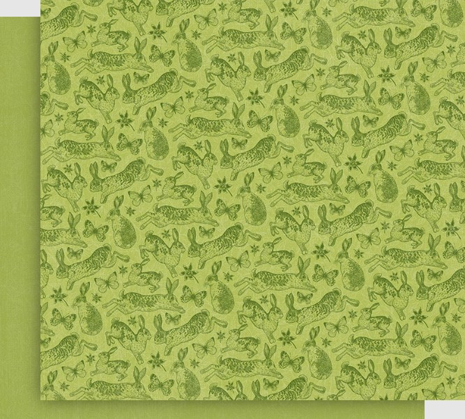 Graphic 45 12x12 Patterns & Solids Pack- Spring is in the Air 4502975