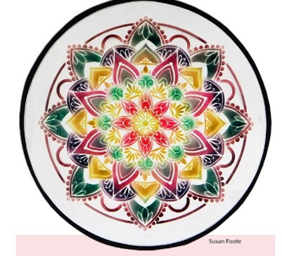 Katkin Krafts- 7 in x 7 in Stencil- Turkish Nights