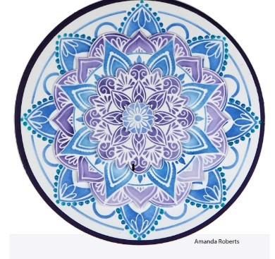 Katkin Krafts- 7 in x 7 in Stencil- Turkish Nights