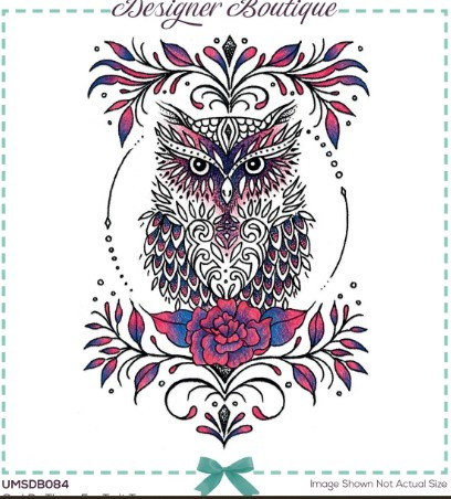 Creative Expressions- Designer Boutique A6 Clear Stamp Set- Owl Be There For Twit Twoo