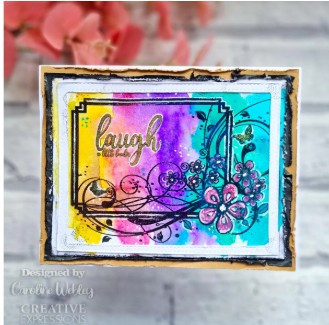 Creative Expressions- Designer Boutique A6 Clear Stamp Set- Loudly Laughing