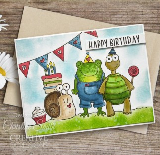 Creative Expressions- Jane's Doodles A5 Clear Stamp Set- It's Your Day