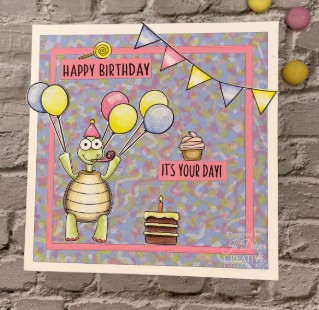 Creative Expressions- Jane's Doodles A5 Clear Stamp Set- It's Your Day