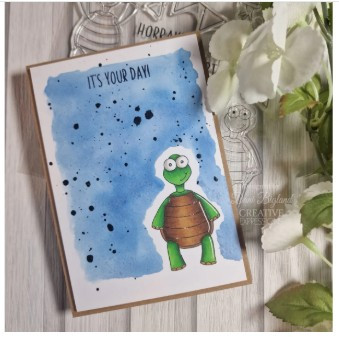 Creative Expressions- Jane's Doodles A5 Clear Stamp Set- It's Your Day