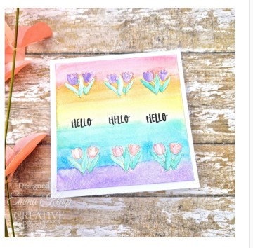 Creative Expressions- Jane's Doodles A6 Clear Stamp Set- Rain or Shine