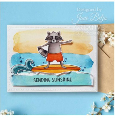 Creative Expressions- Jane's Doodles A5 Clear Stamp Set- Good Vibes