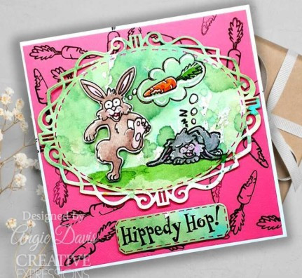 Creative Expressions- Designer Boutique A5 Clear Stamp Set- No Bunny Like You