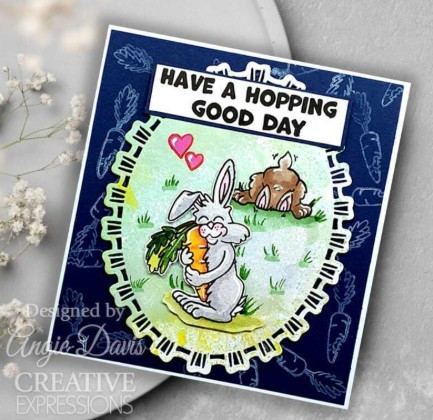 Creative Expressions- Designer Boutique A5 Clear Stamp Set- No Bunny Like You
