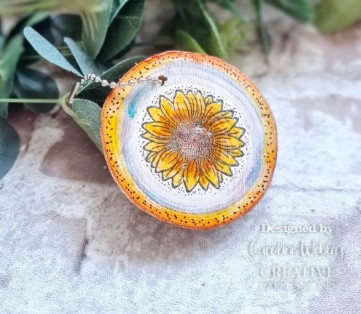 Creative Expressions- Designer Boutique A6 Clear Stamp Set- Sweet Sunflowers