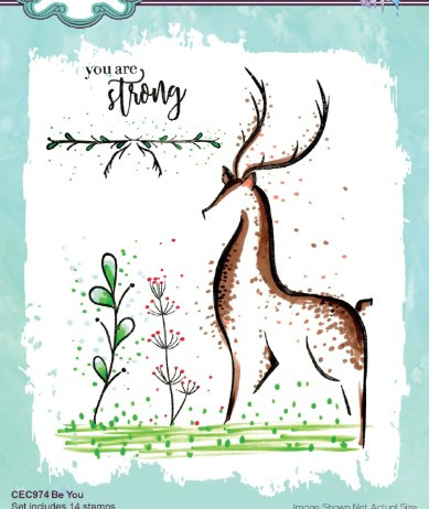 Creative Expressions- Bonnita Moaby A5 Clear Stamp Set- Be You