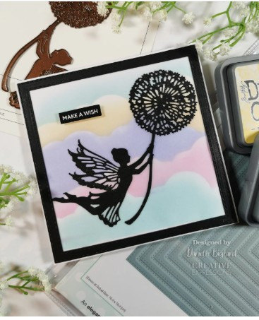 Creative Expressions- A5 Clear Stamp Set- Fairy Sentiments