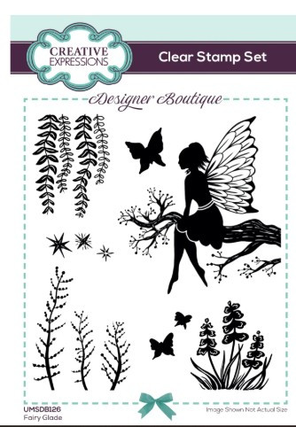 Creative Expressions- Designer Boutique A6 Clear Stamps- Fairy Glade