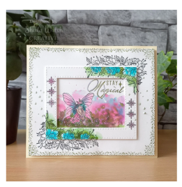 Creative Expressions- Designer Boutique A6 Clear Stamp Set- Fairy Blooms