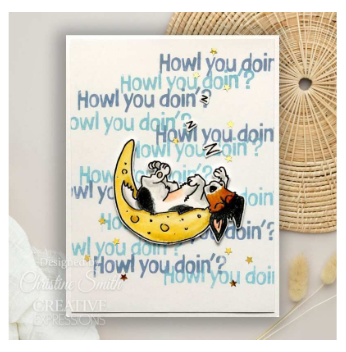 Creative Expressions- Designer Boutique A5 Clear Stamp Set- Canine Capers