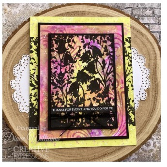 Creative Expressions- Rubber Stamp- Dreamy Harebells 4 in x 6 in