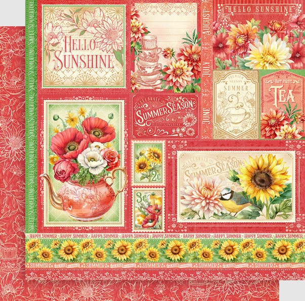 Graphic 45 8x8 Collection Pack- Season to Celebrate