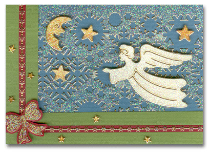 Starform Transparent Glitter Gold N7023 Stickers Bows Peel Outline