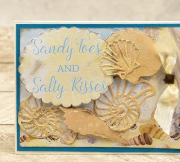 Couture Creations- Mini Die- Seaside Girl Swirling Shell