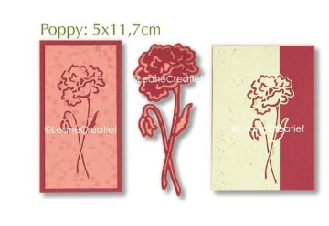 Leane Creatief- LeCrea' Silhouette Dies - Poppy 45.5923
