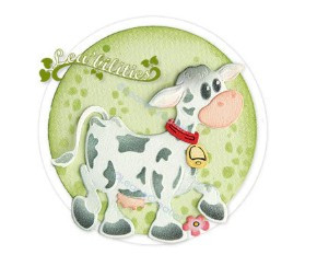 Leane Creatief- Lea'bilities Cut & Emboss Dies- Cow 45.8382