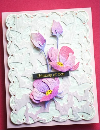 Memory Box Small Anemone Bud Duo Cutting Die 100% Steel