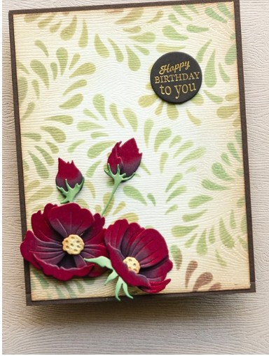 Memory Box Small Anemone Bud Duo Cutting Die 100% Steel